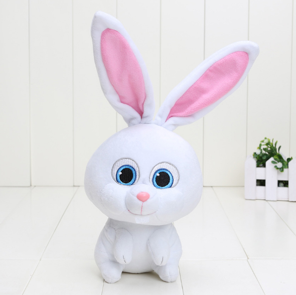 Плюшевая игрушка Кролик Снежок Secret Life of Pets, 18 см