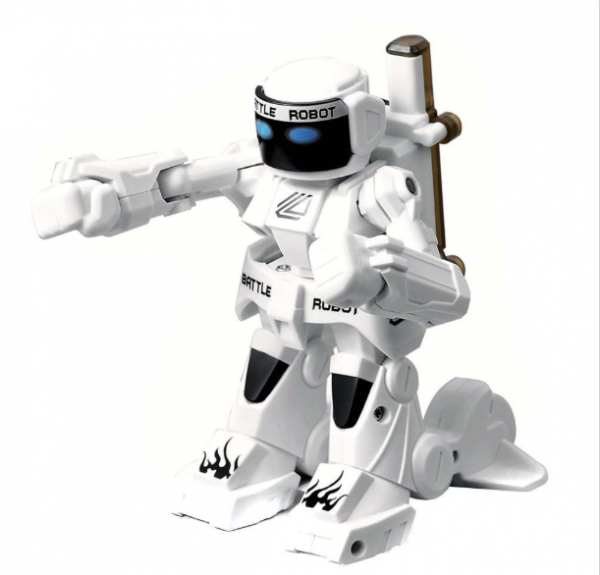 Робот боевой радиоуправляемый "Kingcraft", белый