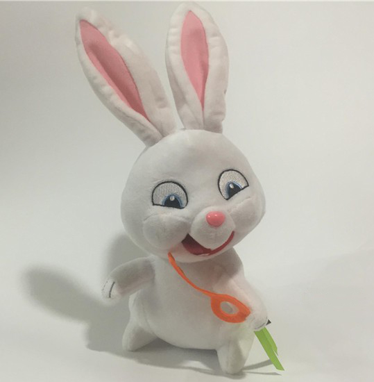 Плюшевая игрушка Кролик Снежок с ключом Secret Life of Pets, 20 см