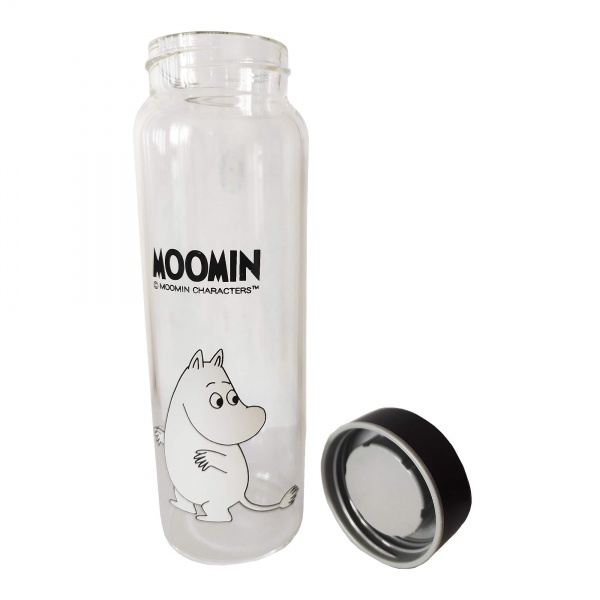 Бутылка cтеклянная Мумми троль, Moomin 0,5 л.