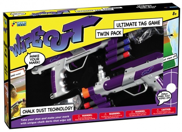 Игровое оружие Wipe Out Twin pack shooter (комплект 2 шт.)