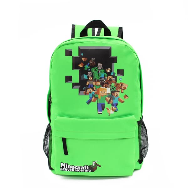 Рюкзак Minecraft Steve зеленый