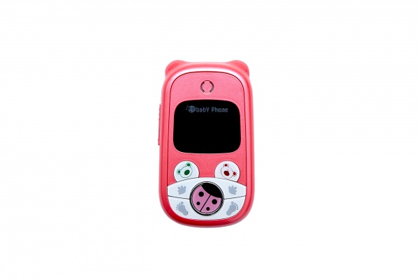 Детский мобильный телефон Baby Phone, розовый