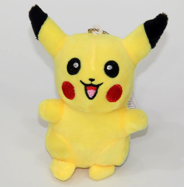 Плюшевая игрушка брелок Покемон Пикачу Pikachu Pokemon, 15 см