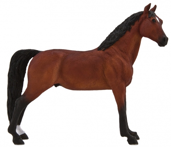 Фигурка Лошадь породы Морган рыжая 