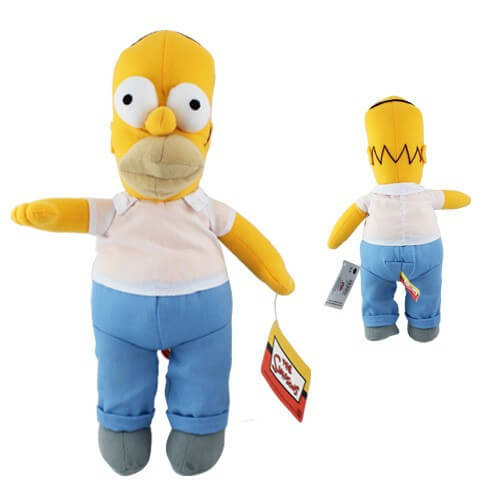 Плюшевая игрушка Гомер "Simpsons", 38 см