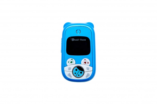 Детский мобильный телефон Baby Phone, голубой