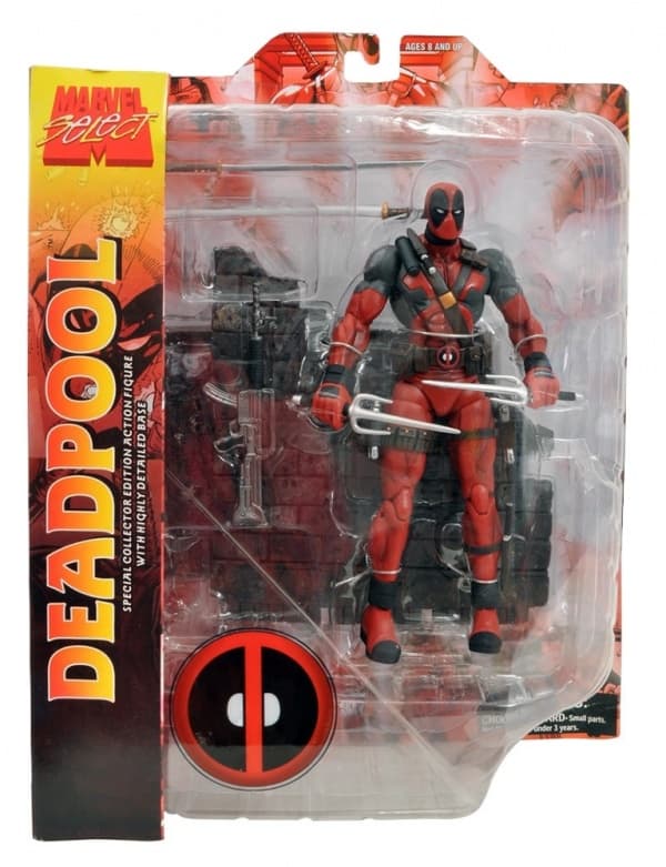 Фигурка Дэдпул Deadpool Marvel Select, 19см